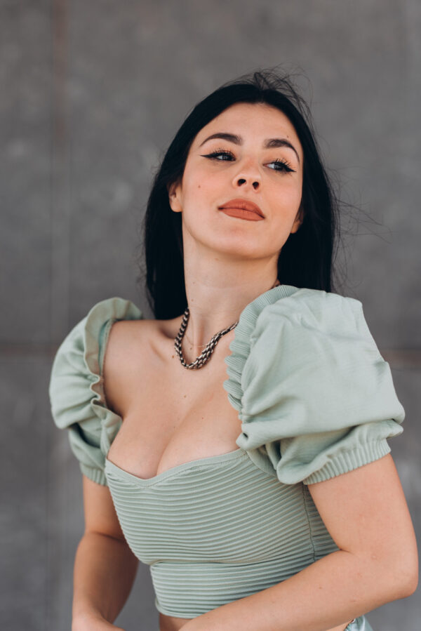 DISNEY MINT CROPPED TOP - Image 2