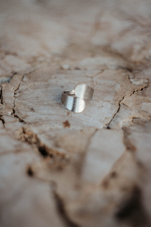 SNAIL RING SILVER