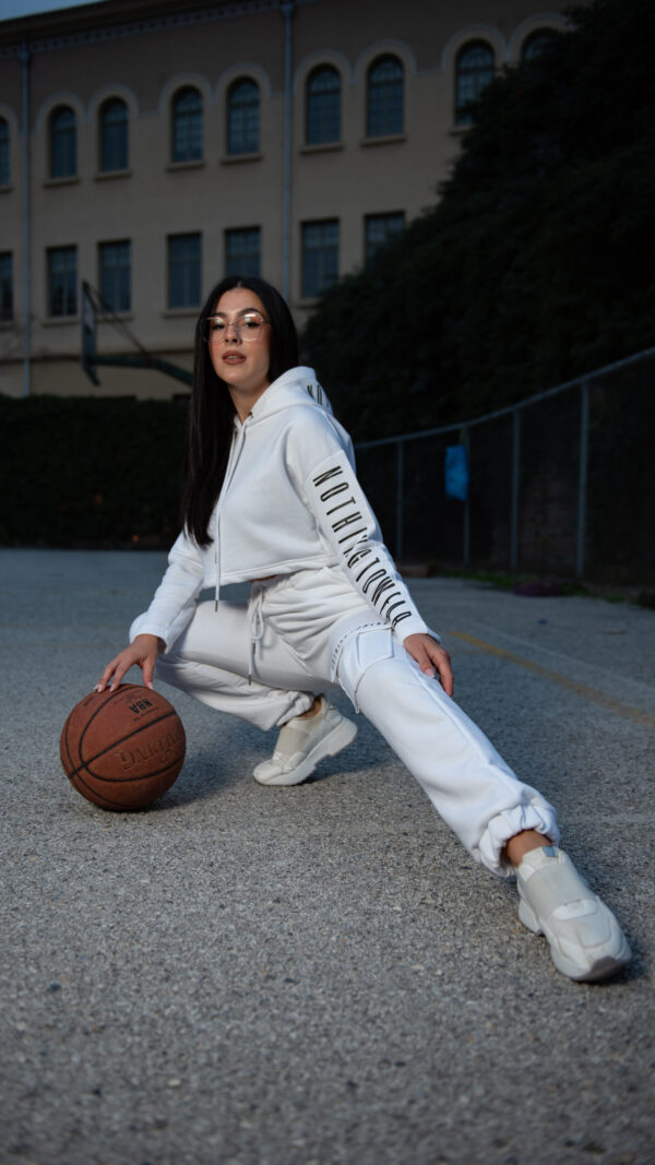 NEWBORN PANTS WHITE - Image 3