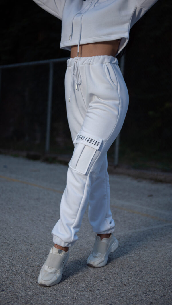 NEWBORN PANTS WHITE