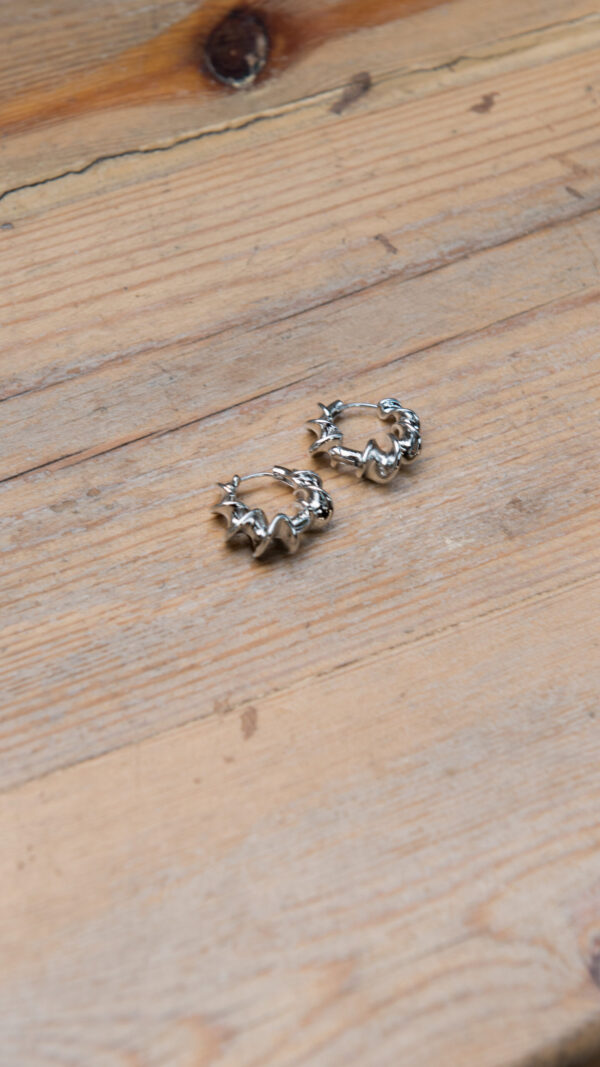MEG EARRINGS SILVER