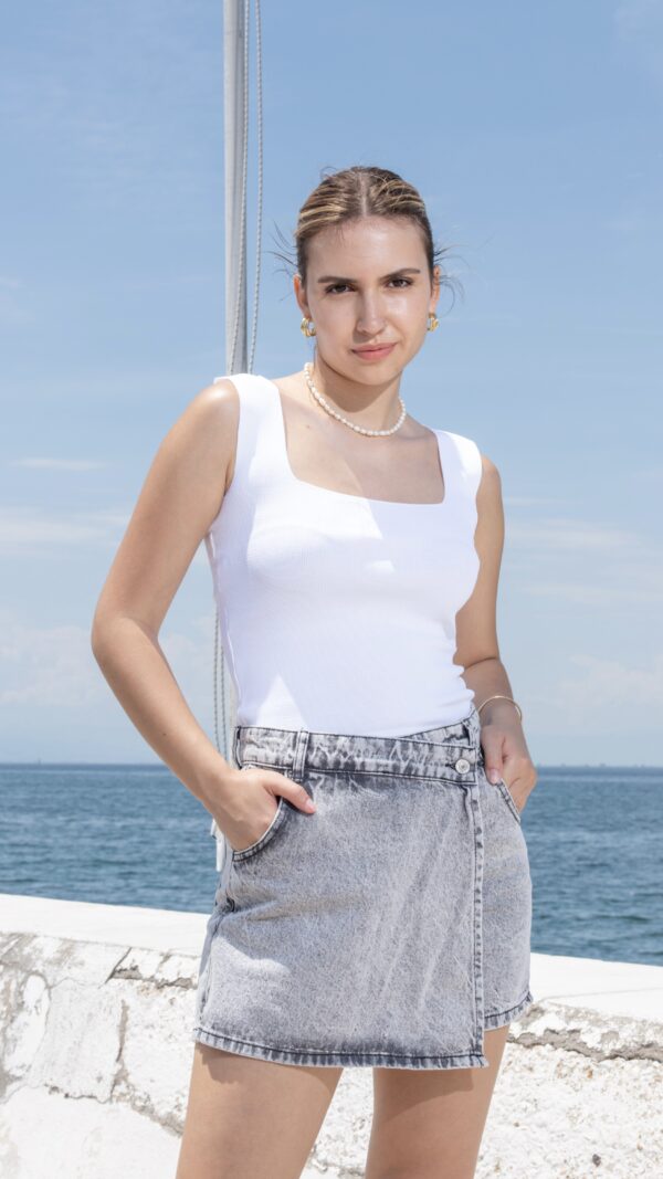AUBREY TOP WHITE - Image 2
