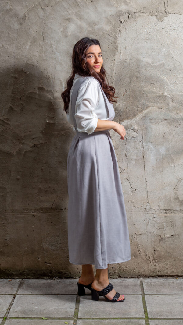 BELLA DRESS GREY - Image 2