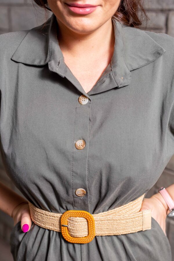 IRIS JUMPSUIT KHAKI - Image 2