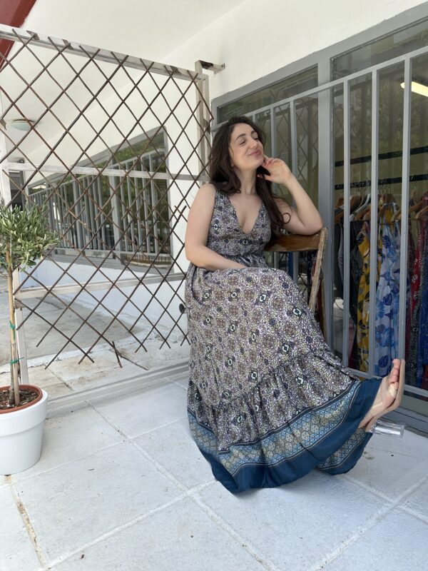 Summer Dress dark blue