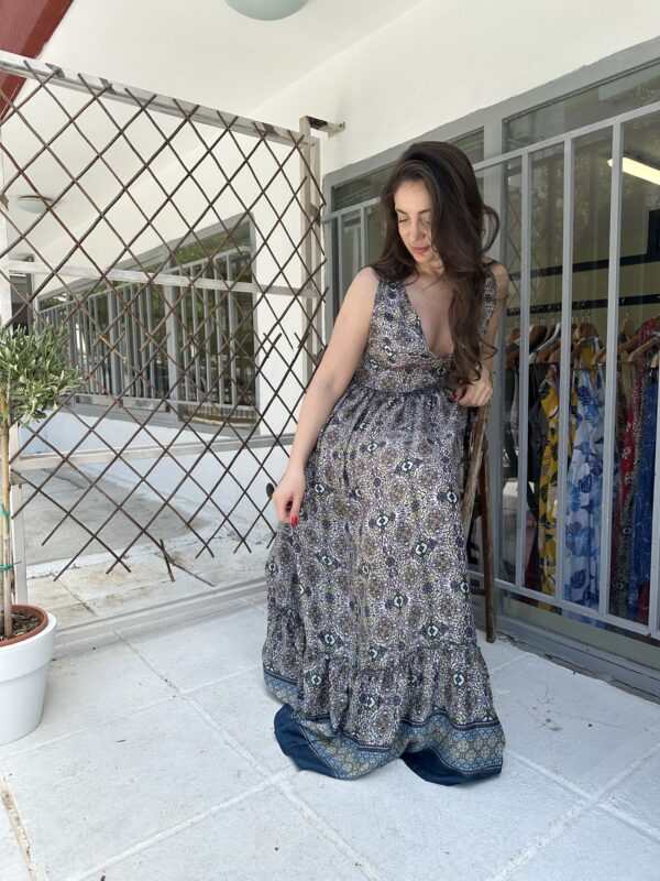 Summer Dress dark blue - Image 3