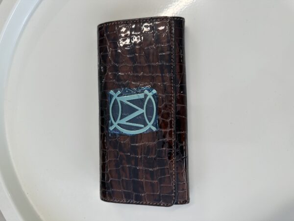 Brown Shiny Snake Wallet