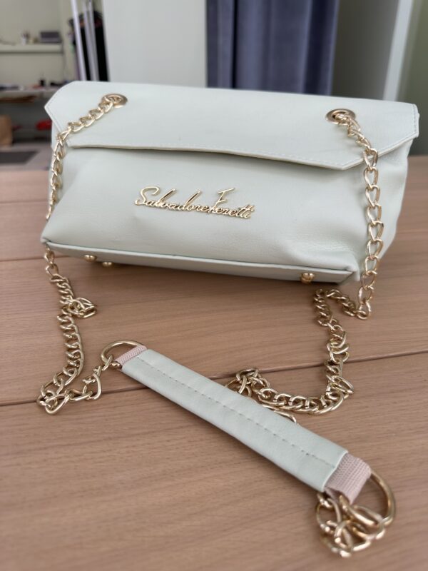 Mint Leather Bag SalvatoreFeretti