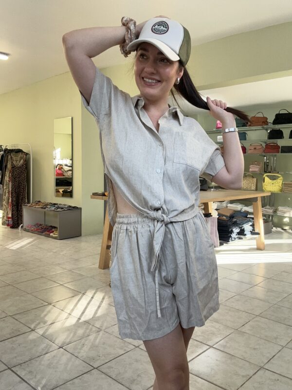 Linen Set Beige