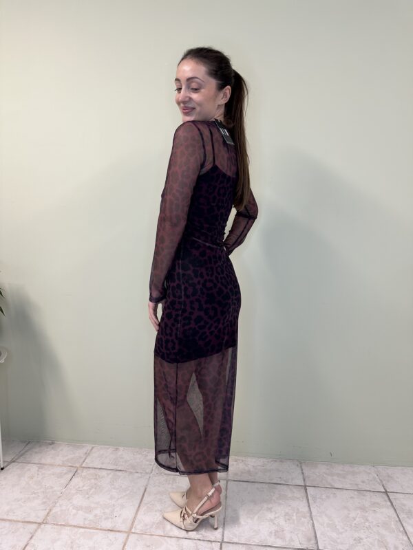 SEE-THROUGH animal dress